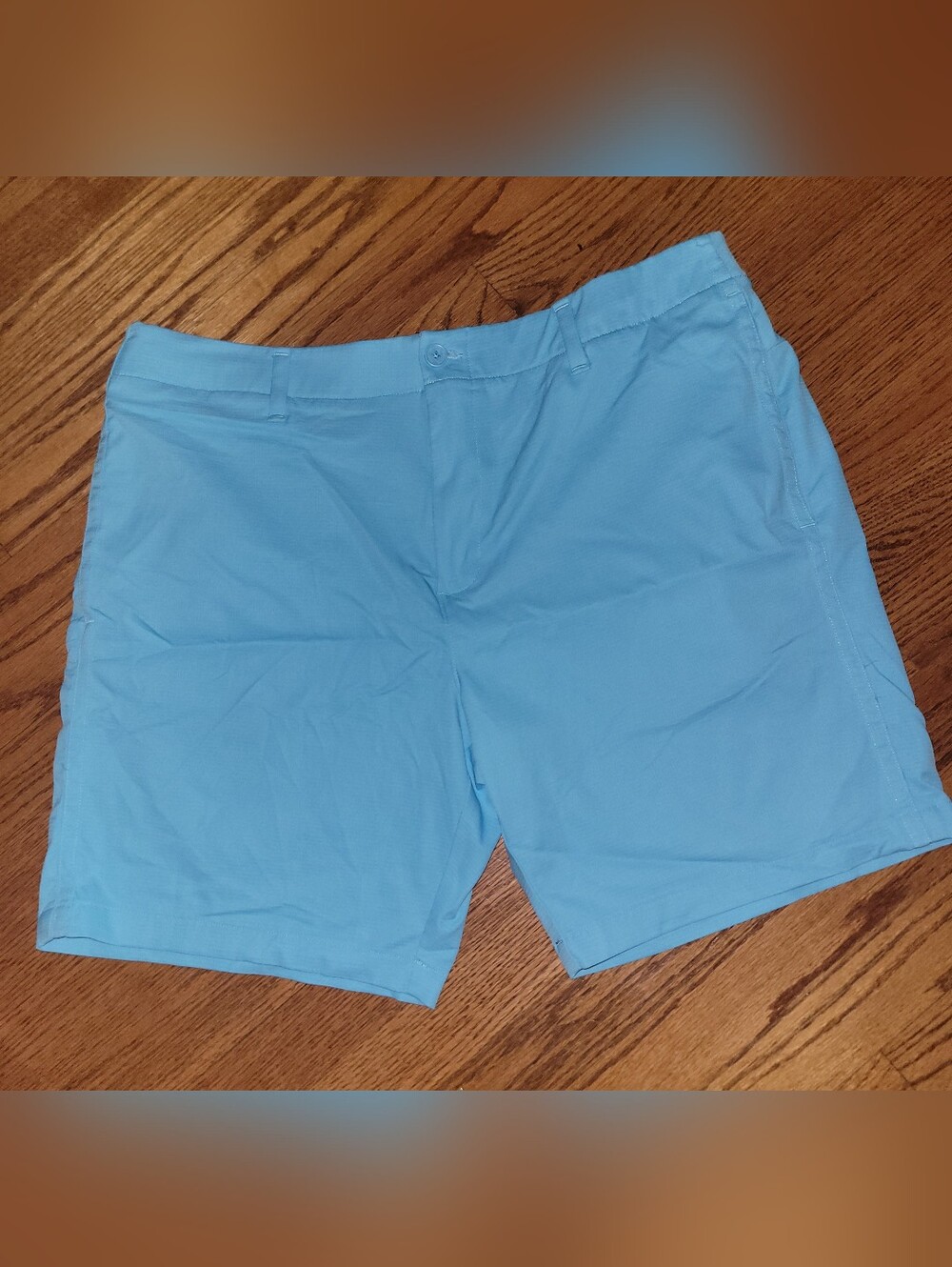 Under Armour Light Blue Casual Golf Shorts Iso Cill Airvent Mens Size 40